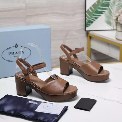 Replica Prada Sandal For Women #1372052 $115.00 USD for Wholesale