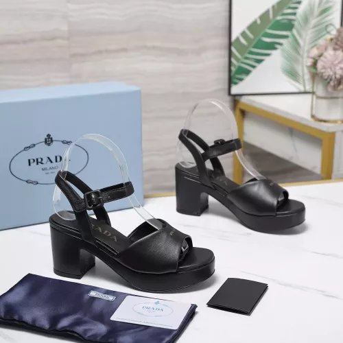 Replica Prada Sandal For Women #1372054 $115.00 USD for Wholesale