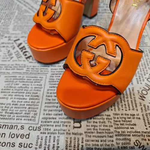 Replica Gucci Sandal For Women #1372078 $100.00 USD for Wholesale