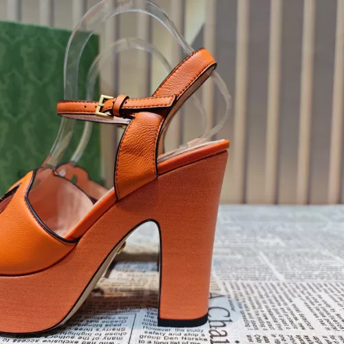 Replica Gucci Sandal For Women #1372078 $100.00 USD for Wholesale