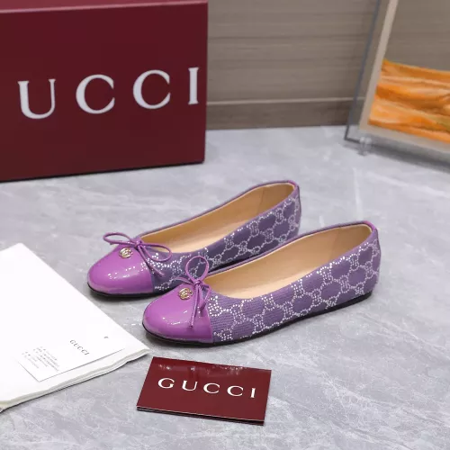 Replica Gucci Flat Shoes For Women #1372089 $112.00 USD for Wholesale
