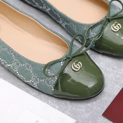 Replica Gucci Flat Shoes For Women #1372090 $112.00 USD for Wholesale
