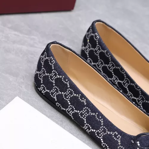 Replica Gucci Flat Shoes For Women #1372091 $112.00 USD for Wholesale