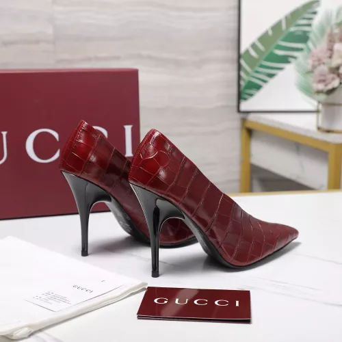 Replica Gucci High-Heeled Shoes For Women #1372094 $125.00 USD for Wholesale