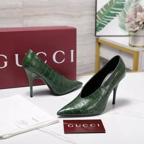 Gucci High-Heeled Shoes For Women #1372095 $125.00 USD, Wholesale Replica Gucci High-Heeled Shoes