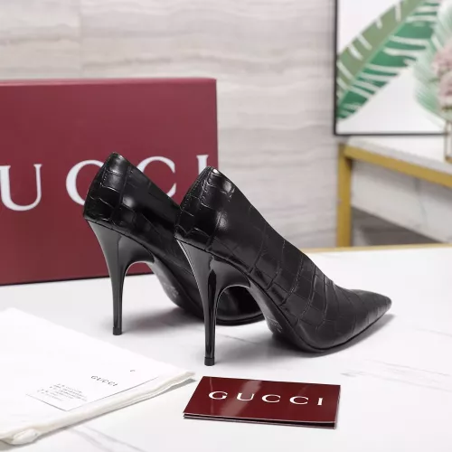 Replica Gucci High-Heeled Shoes For Women #1372096 $125.00 USD for Wholesale