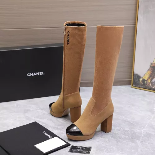 Replica Chanel Boots For Women #1372100 $155.00 USD for Wholesale