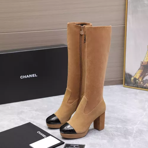 Replica Chanel Boots For Women #1372100 $155.00 USD for Wholesale