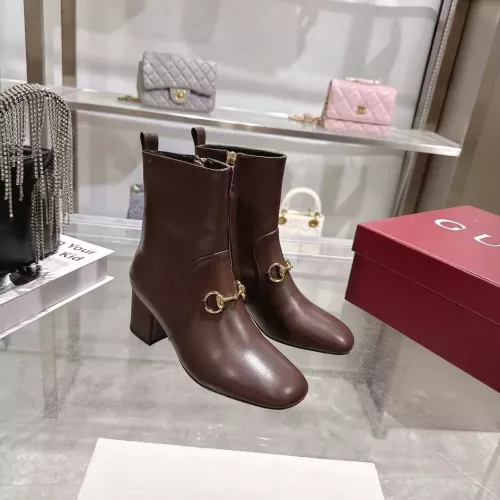 Replica Gucci Boots For Women #1372104 $125.00 USD for Wholesale