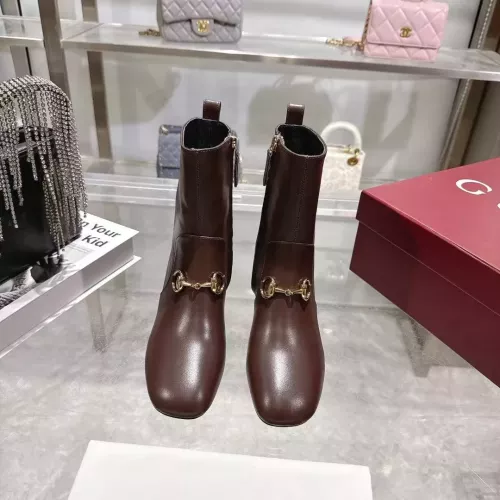 Replica Gucci Boots For Women #1372104 $125.00 USD for Wholesale