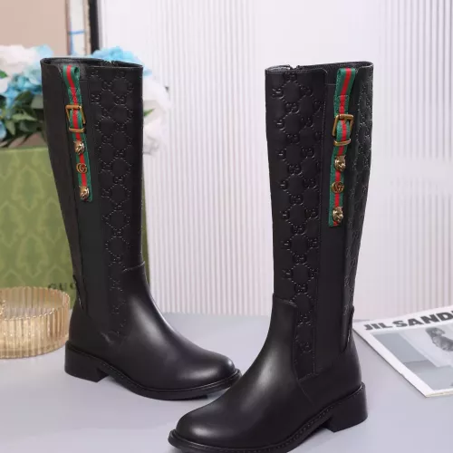 Replica Gucci Boots For Women #1372114 $122.00 USD for Wholesale