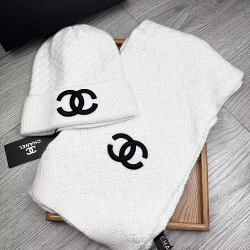 Chanel Hat and Scarf Set #1372149 $52.00 USD, Wholesale Replica Chanel Hat and Scarf and Glove Set