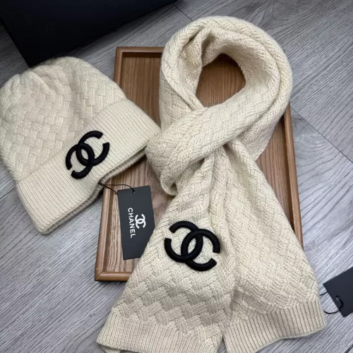 Replica Chanel Hat and Scarf Set #1372150 $52.00 USD for Wholesale