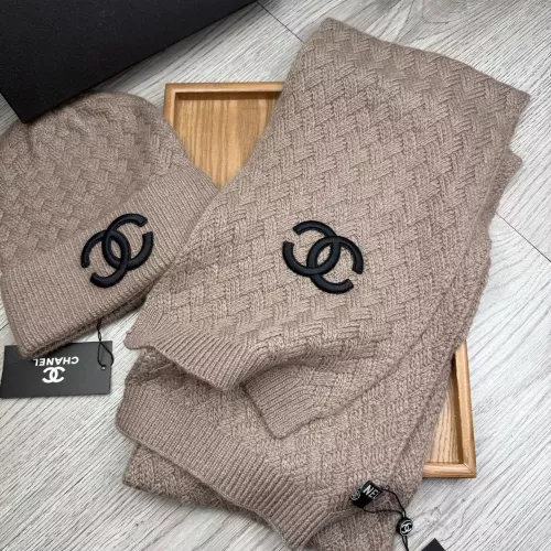 Replica Chanel Hat and Scarf Set #1372151 $52.00 USD for Wholesale