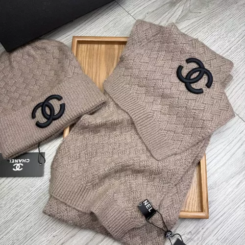 Replica Chanel Hat and Scarf Set #1372151 $52.00 USD for Wholesale