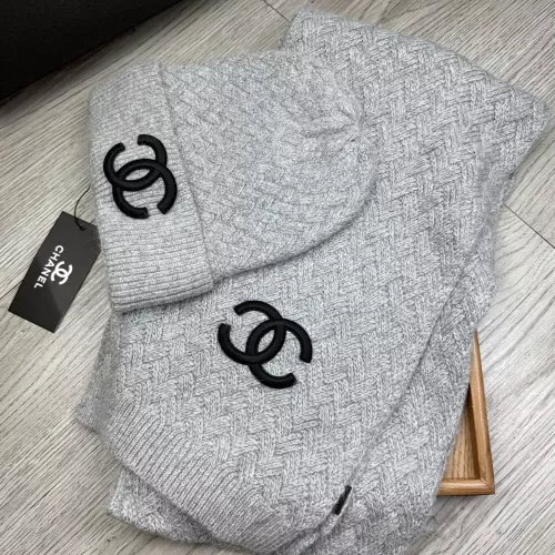 Replica Chanel Hat and Scarf Set #1372152 $52.00 USD for Wholesale