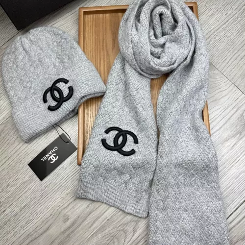 Replica Chanel Hat and Scarf Set #1372152 $52.00 USD for Wholesale