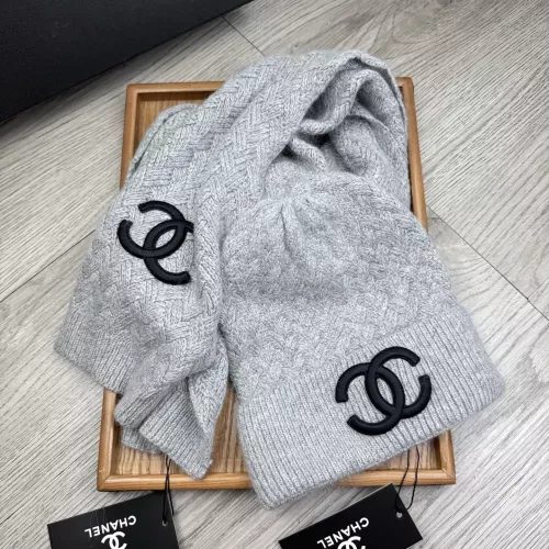 Replica Chanel Hat and Scarf Set #1372152 $52.00 USD for Wholesale