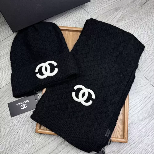 Chanel Hat and Scarf Set #1372153 $52.00 USD, Wholesale Replica Chanel Hat and Scarf and Glove Set