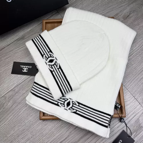Replica Chanel Hat and Scarf Set #1372154 $52.00 USD for Wholesale