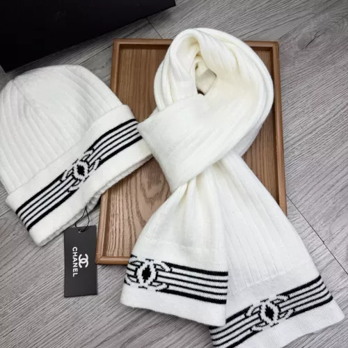 Replica Chanel Hat and Scarf Set #1372154 $52.00 USD for Wholesale