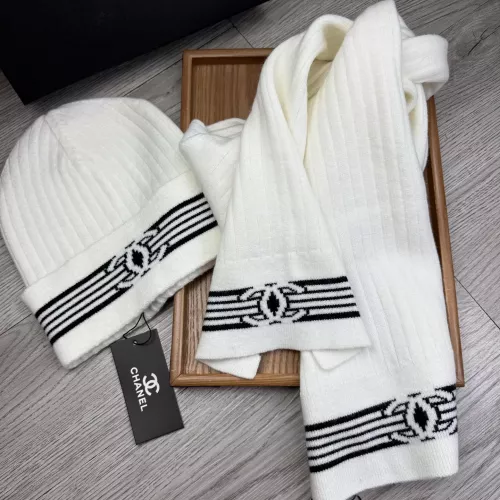 Replica Chanel Hat and Scarf Set #1372154 $52.00 USD for Wholesale