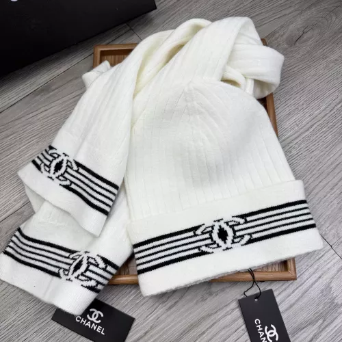Replica Chanel Hat and Scarf Set #1372154 $52.00 USD for Wholesale