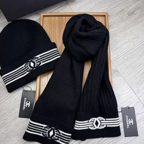Chanel Hat and Scarf Set #1372155 $52.00 USD, Wholesale Replica Chanel Hat and Scarf and Glove Set