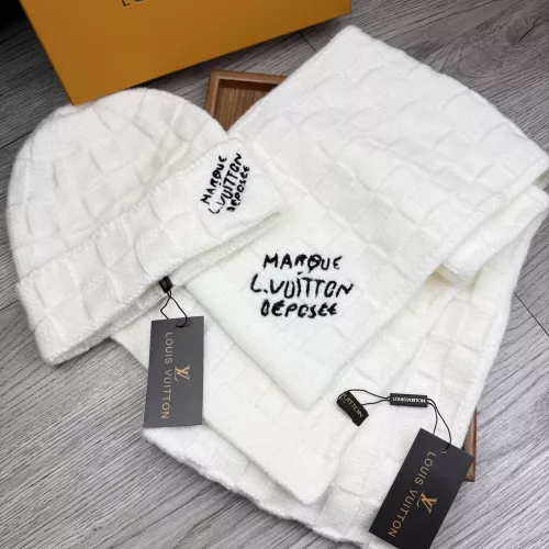 Replica Louis Vuitton LV Hat and Scarf Set #1372165 $52.00 USD for Wholesale