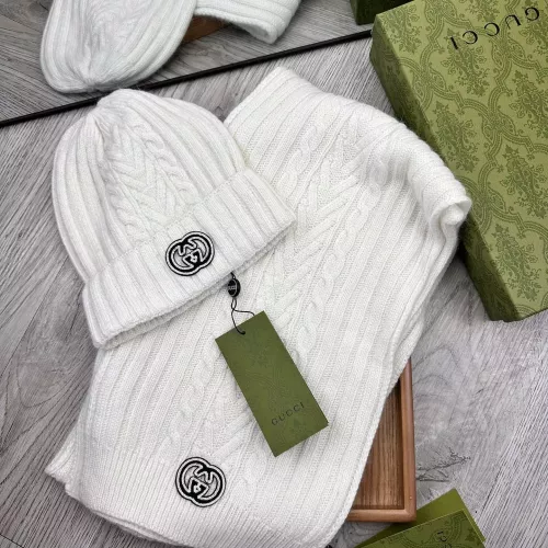 Gucci Hat and Scarf Set #1372188 $52.00 USD, Wholesale Replica Gucci Hat and Scarf and Glove Set