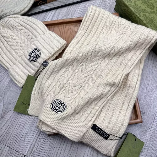 Replica Gucci Hat and Scarf Set #1372189 $52.00 USD for Wholesale