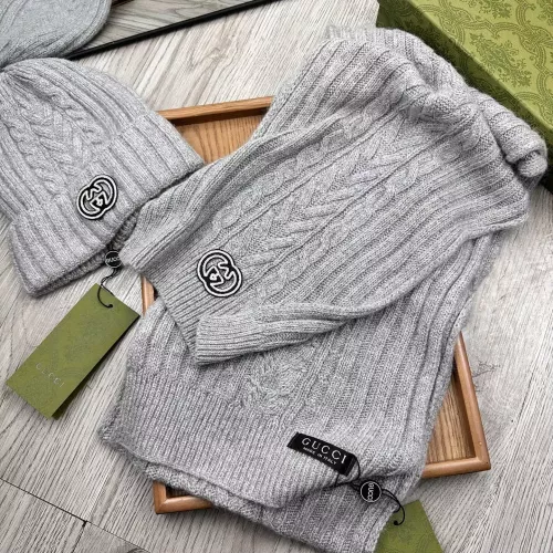Replica Gucci Hat and Scarf Set #1372192 $52.00 USD for Wholesale