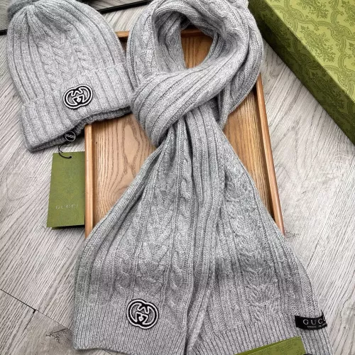 Replica Gucci Hat and Scarf Set #1372192 $52.00 USD for Wholesale