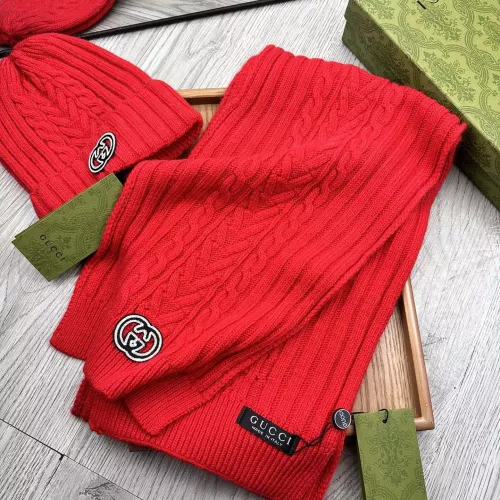 Replica Gucci Hat and Scarf Set #1372196 $52.00 USD for Wholesale
