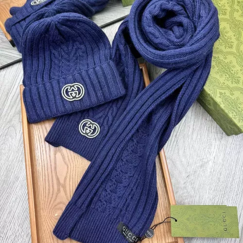 Replica Gucci Hat and Scarf Set #1372197 $52.00 USD for Wholesale