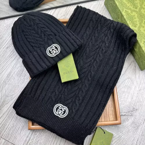Gucci Hat and Scarf Set #1372199 $52.00 USD, Wholesale Replica Gucci Hat and Scarf and Glove Set