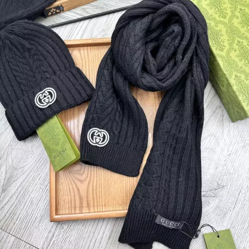 Replica Gucci Hat and Scarf Set #1372199 $52.00 USD for Wholesale