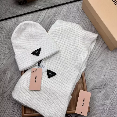 MIU MIU Hat and Scarf Set #1372201 $52.00 USD, Wholesale Replica MIU MIU Hat and Scarf and Glove Set