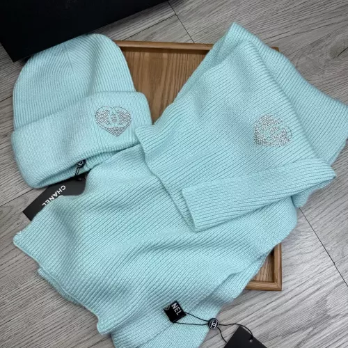 Replica Chanel Hat and Scarf Set #1372225 $52.00 USD for Wholesale
