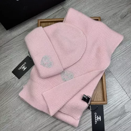 Chanel Hat and Scarf Set #1372226 $52.00 USD, Wholesale Replica Chanel Hat and Scarf and Glove Set