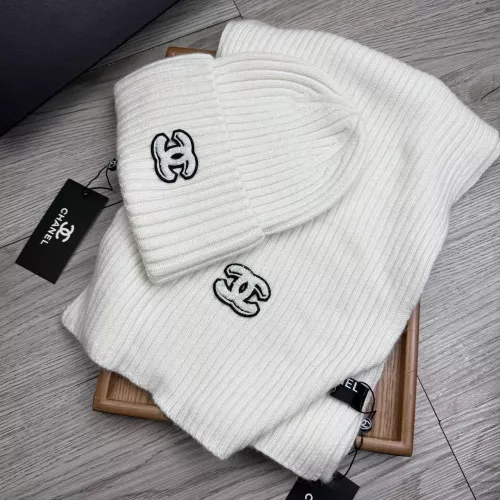 Chanel Hat and Scarf Set #1372230 $52.00 USD, Wholesale Replica Chanel Hat and Scarf and Glove Set