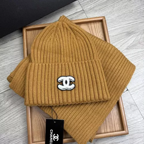 Replica Chanel Hat and Scarf Set #1372232 $52.00 USD for Wholesale