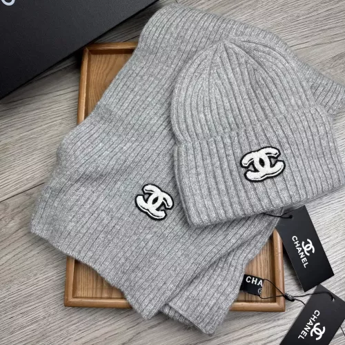 Chanel Hat and Scarf Set #1372233 $52.00 USD, Wholesale Replica Chanel Hat and Scarf and Glove Set