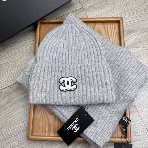 Replica Chanel Hat and Scarf Set #1372233 $52.00 USD for Wholesale