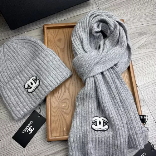 Replica Chanel Hat and Scarf Set #1372233 $52.00 USD for Wholesale