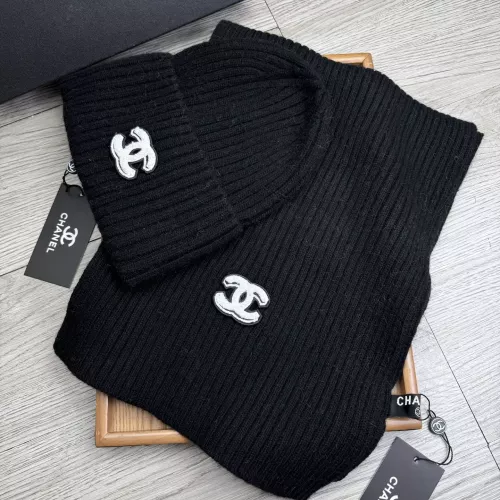 Chanel Hat and Scarf Set #1372234 $52.00 USD, Wholesale Replica Chanel Hat and Scarf and Glove Set