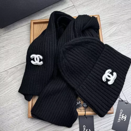 Replica Chanel Hat and Scarf Set #1372234 $52.00 USD for Wholesale
