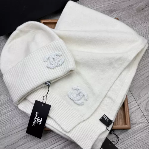 Chanel Hat and Scarf Set #1372235 $52.00 USD, Wholesale Replica Chanel Hat and Scarf and Glove Set