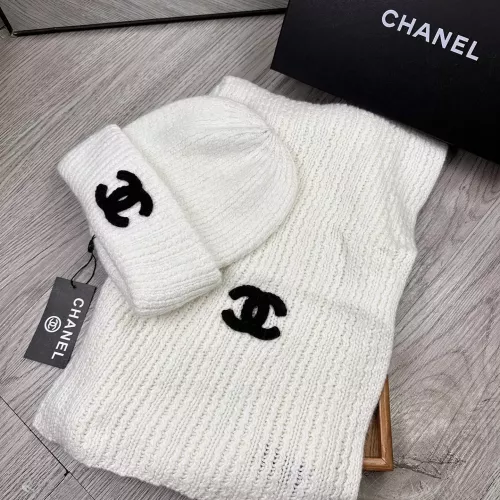 Chanel Hat and Scarf Set #1372239 $52.00 USD, Wholesale Replica Chanel Hat and Scarf and Glove Set