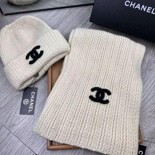 Replica Chanel Hat and Scarf Set #1372240 $52.00 USD for Wholesale